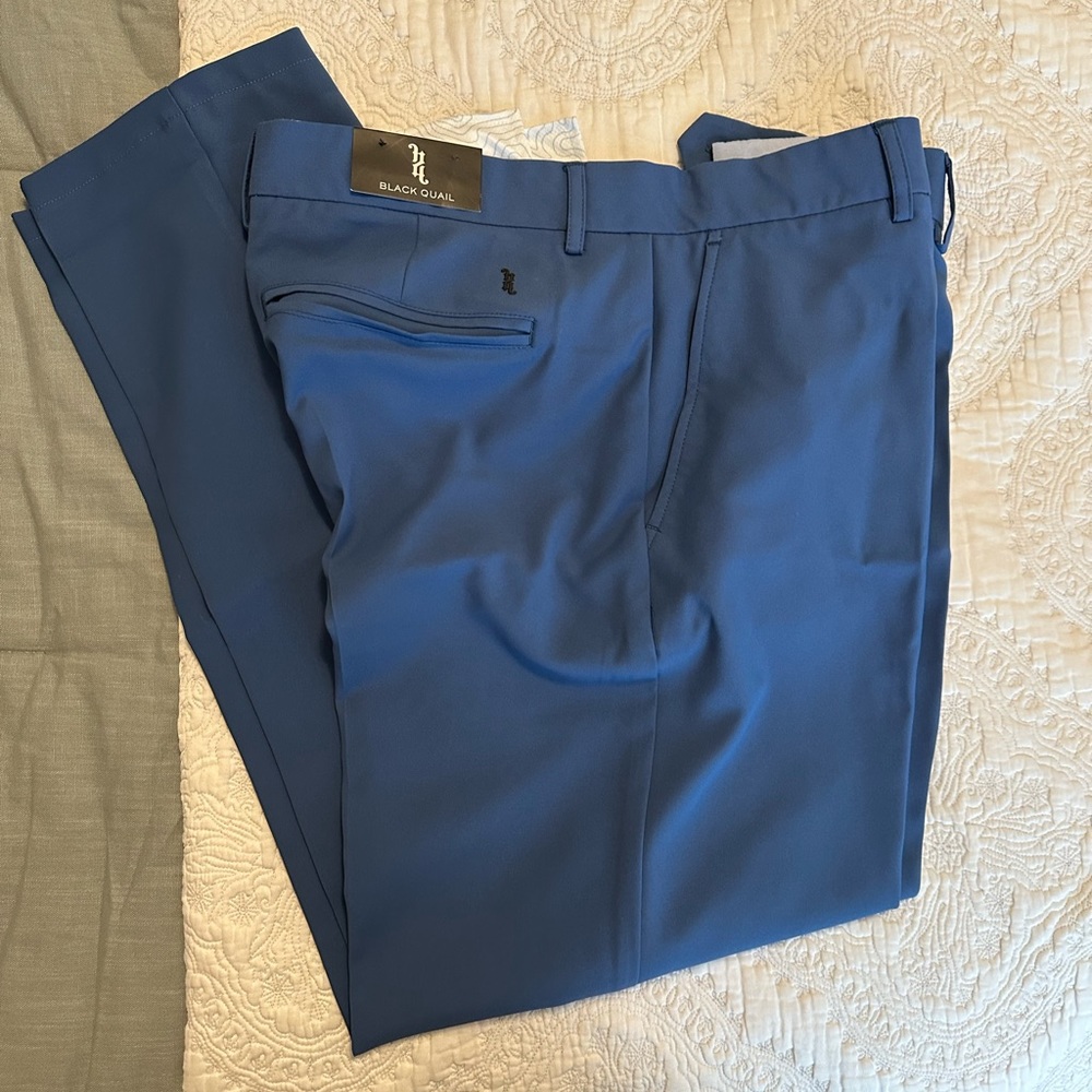 Black Quail golf pants